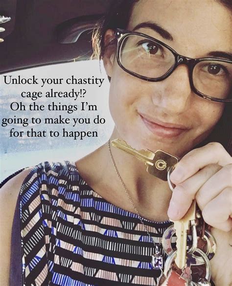 chastity tease caption